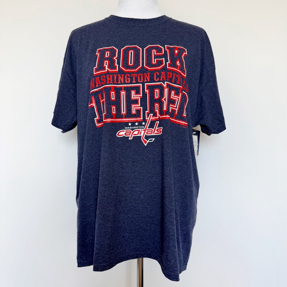 Washington Capitals Rock the Red T-Shirt Mens Size Large Shirt NHL DC Fan Gear
